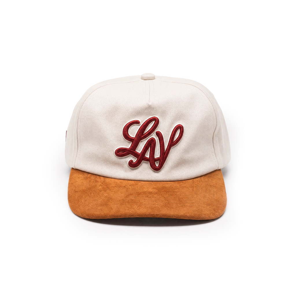 Gorra Béisbol "Beige y granate"