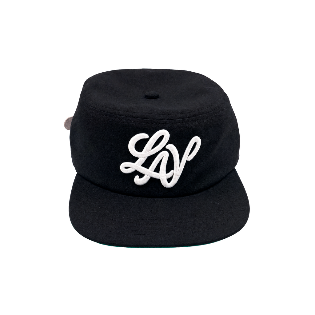 Gorra Pork Pie "Negra y verde"
