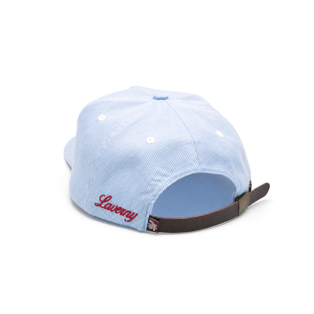 Gorra Béisbol "Celeste y granate"