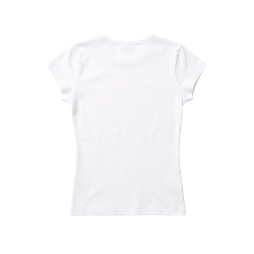 Fitted crop top "White"