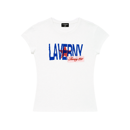 Fitted crop top "White"