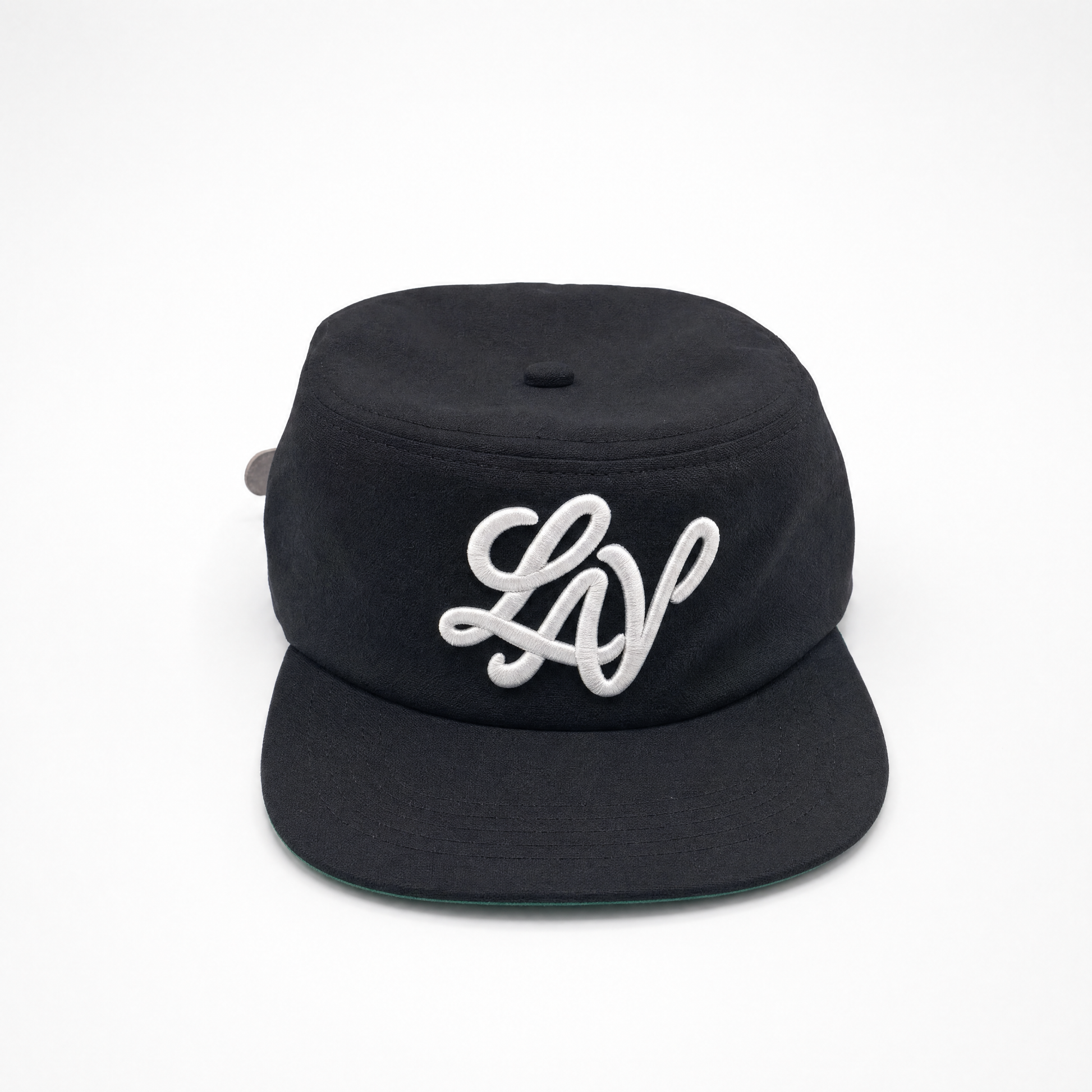 Gorra Pork Pie "Negra y verde"