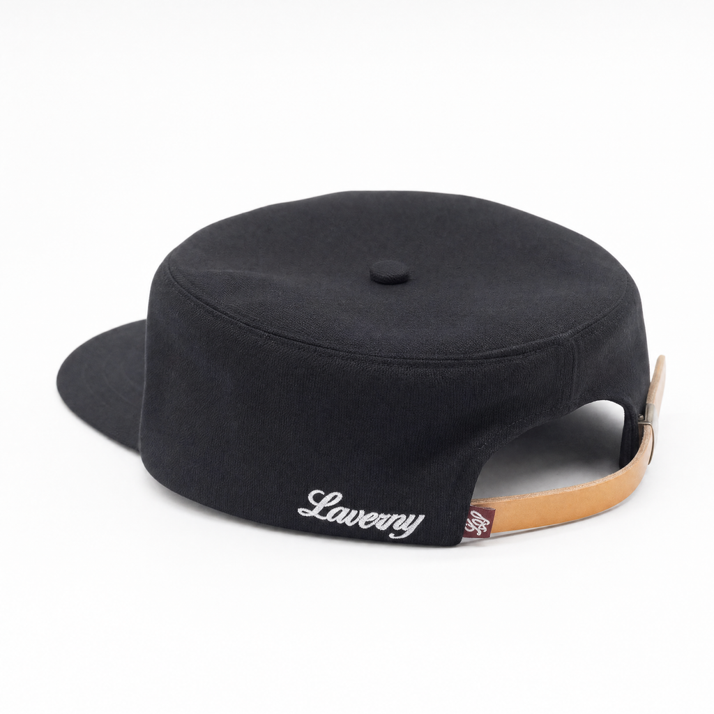 Gorra Pork Pie "Negra y verde"