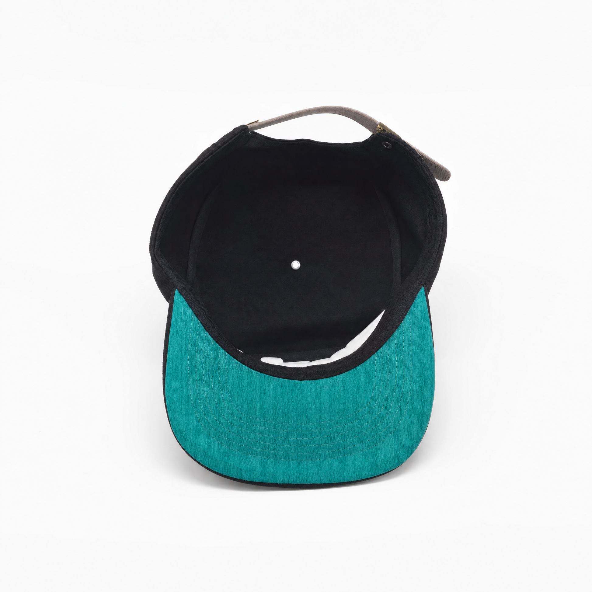 Gorra Pork Pie "Negra y verde"