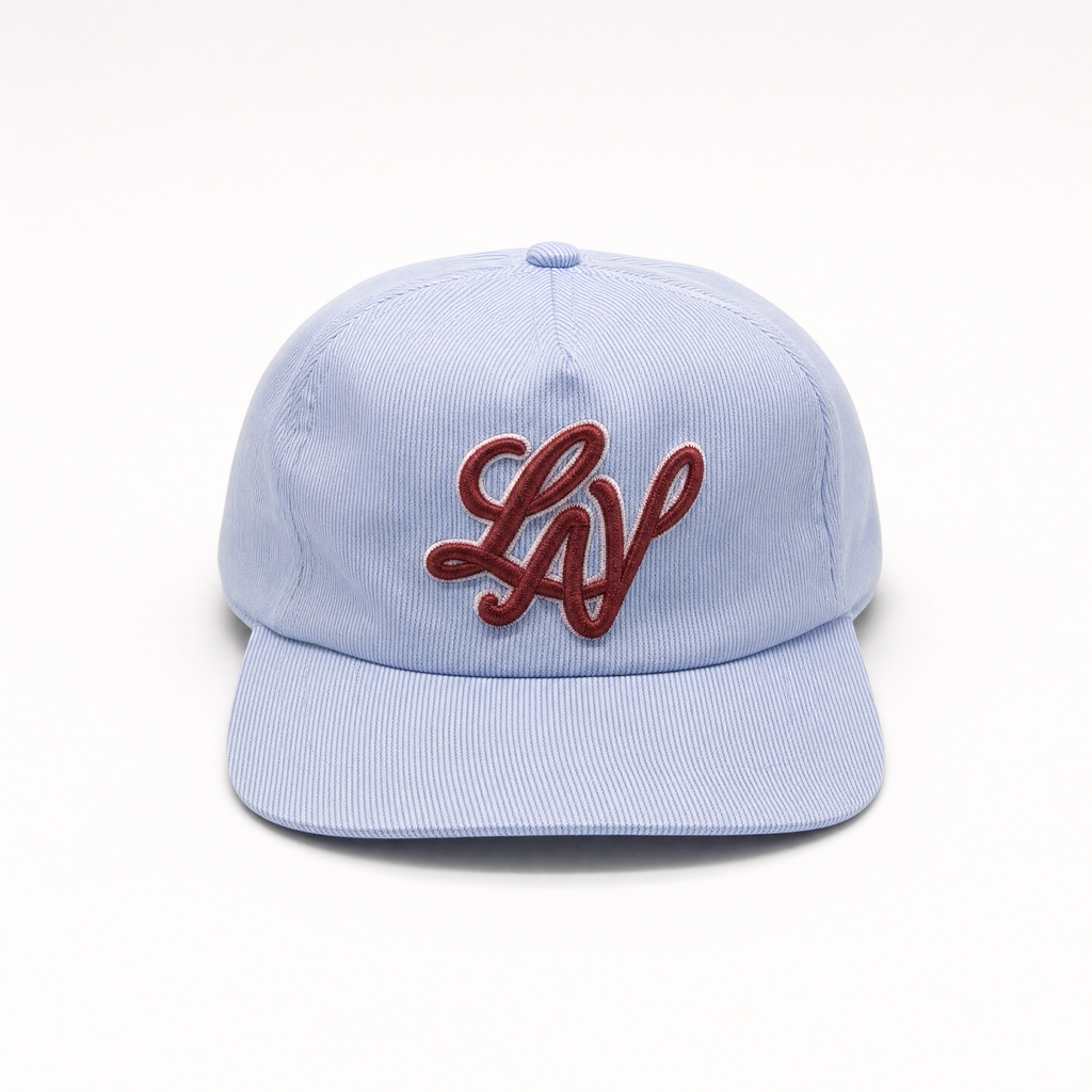 Gorra Béisbol "Celeste y granate"