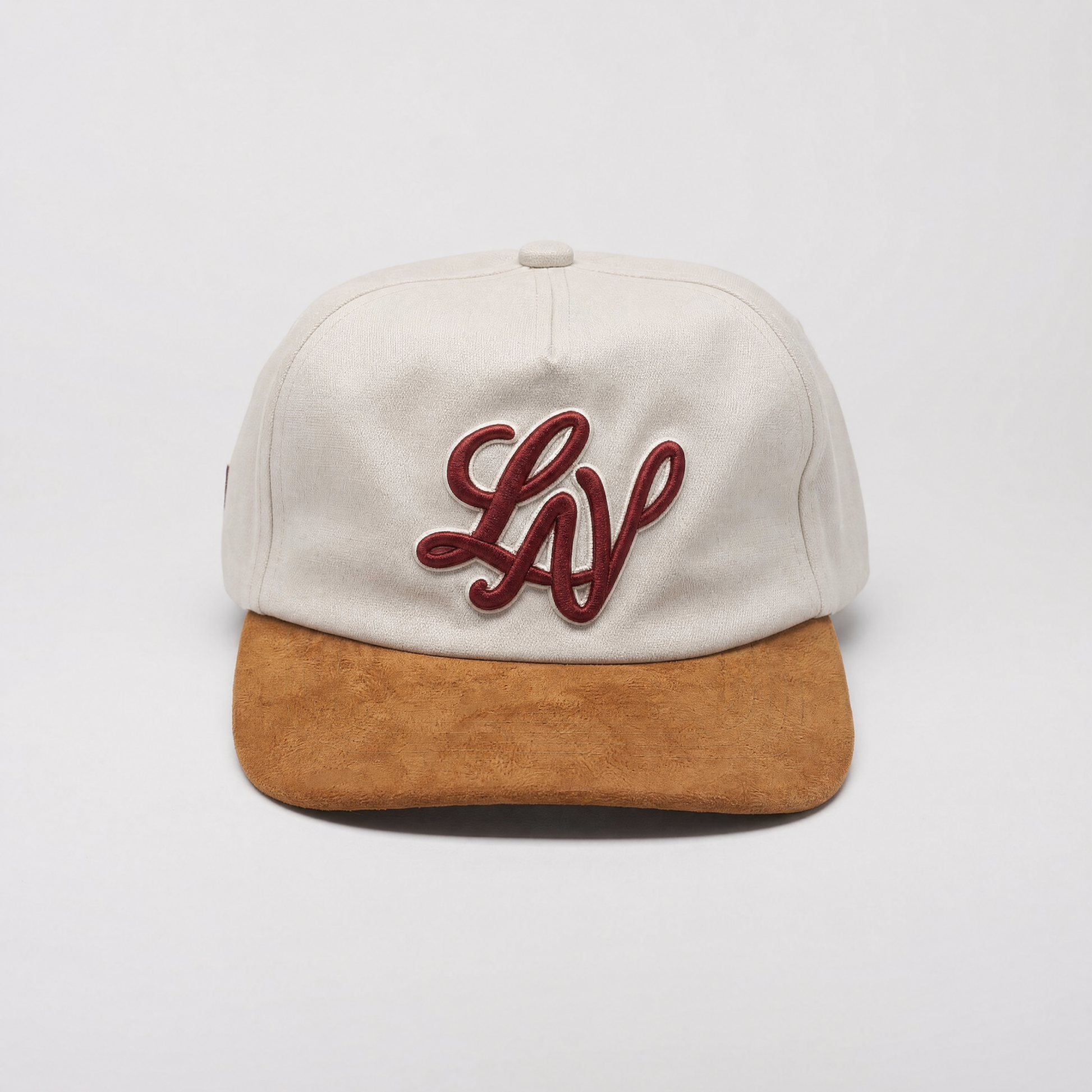 Gorra Béisbol "Beige y granate"