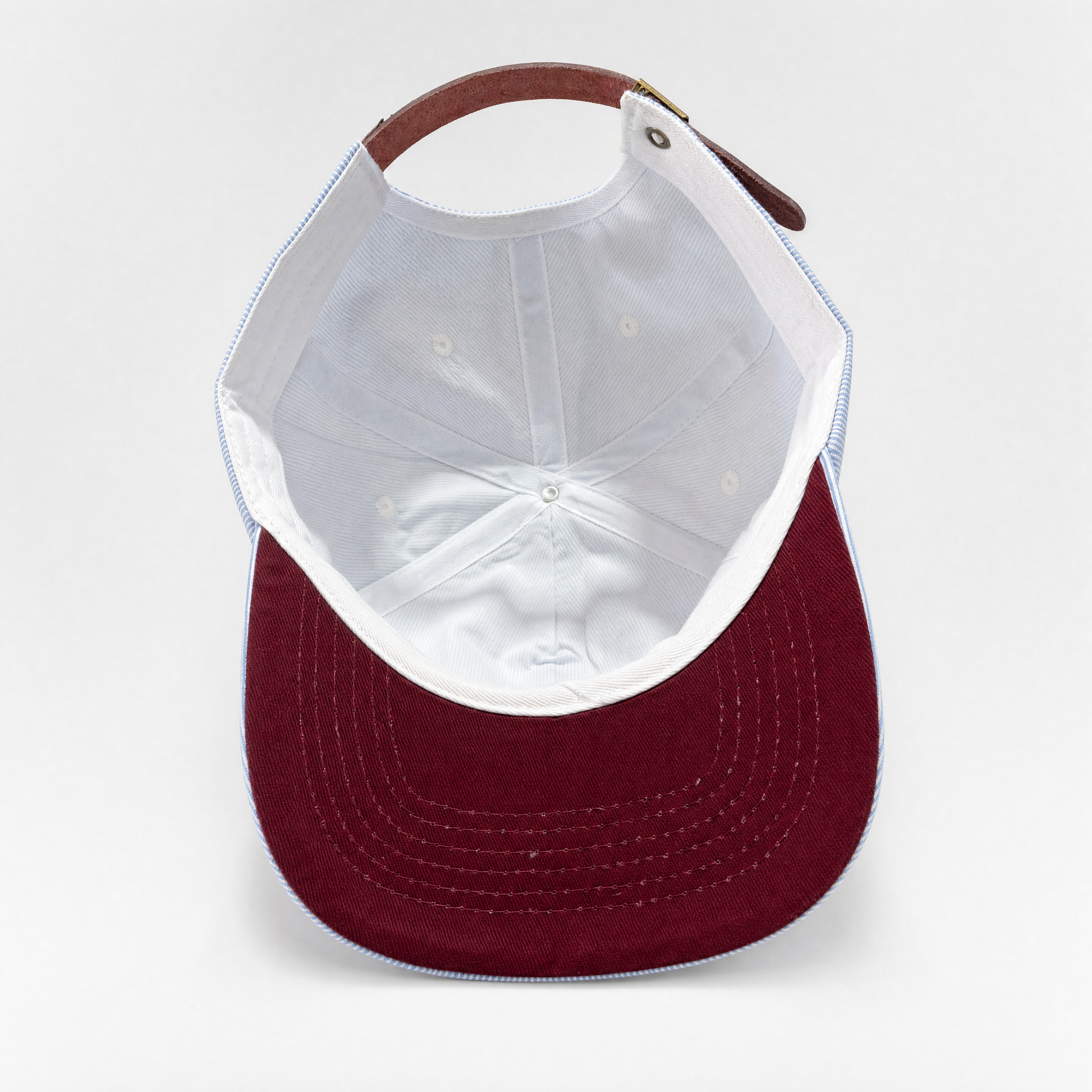 Gorra Béisbol "Celeste y granate"